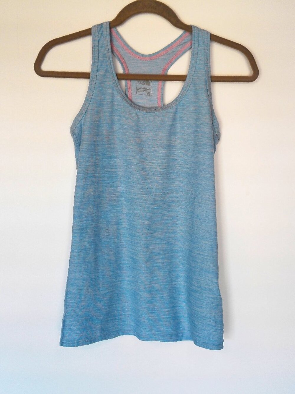The North Face Racerback Tank Top Size Small Blue & Pink